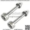 2 вала шпинделя с гайкой подшипника для Husqvarna LT100 LT112 LT120 LT125 532137646 - Image 2