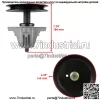 2-х шпиндельный узел с кольцом деки для MTD Troy Bilt 918-05078A 618-05078A 285-167 - Image 2