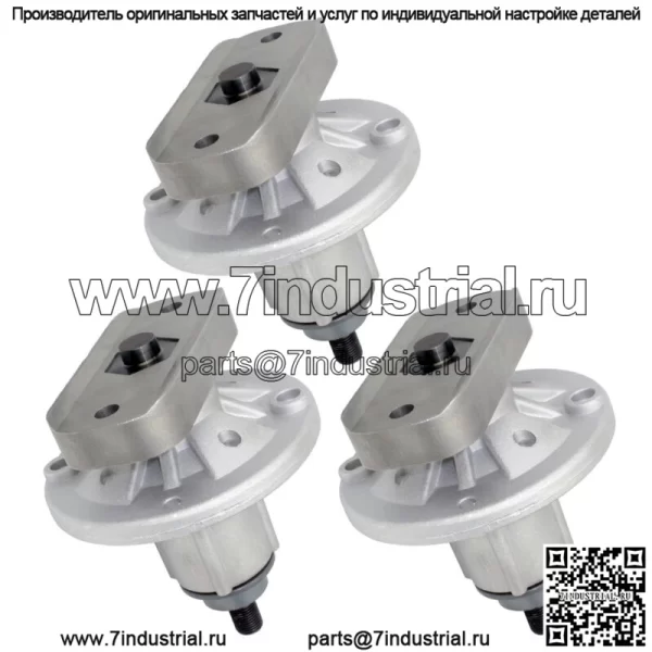 3 шпинделя в сборе с кольцом для John Deere L100 L105 L107 L108 L110 L111 L120 L130 - Image 2
