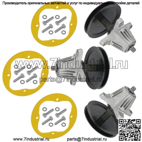 618-05078 918-05078A Узел шпинделя с кольцом деки для MTD Troy Bilt - Image 4