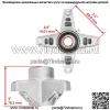 3 шпинделя в сборе для MTD CubCadet 918-04217 618-04217 918-3129 618-3129 285107 - Image 2