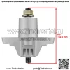 Шпиндель с палубным кольцом для MTD Cub Cadet Troy Bilt 918-0142 618-0142 618-0138 - Image 3