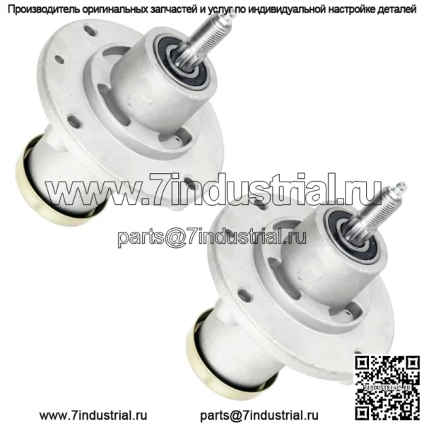 2 шпинделя в сборе для Husqvarna Mz48 Mz52 Mz5225 Mz6125 Mz6128 539112170 - Image 2