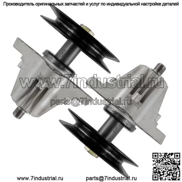 2 шпинделя в сборе со шкивом, дека 54 дюйма для Cub Cadet S54 S54Kh S54Kw - Image 4