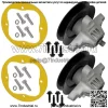 2-х шпиндельный узел с кольцом палубы для MTD Cub Cadet 918-0574 618-0574 918-0574C - Image 4