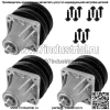 3 шпинделя в сборе с болтом шкива для MTD Cub Cadet 918-0431C 618-0431C 8011732