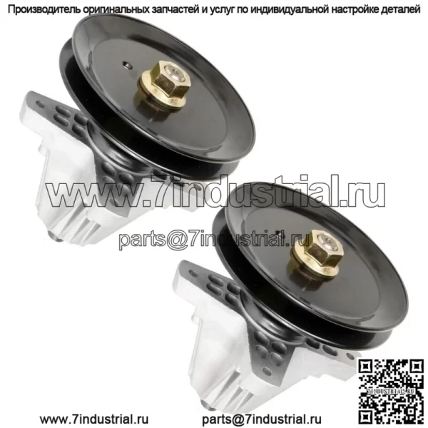 2 шпинделя в сборе подходят для Cub Cadet MTD T7800 T8000 CYT4220 918-06976A 618-06976 - Image 2