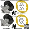 2 шпинделя в сборе с кольцом палубы для MTD 918-04456B 918-04456 918-04461A 618-00456A