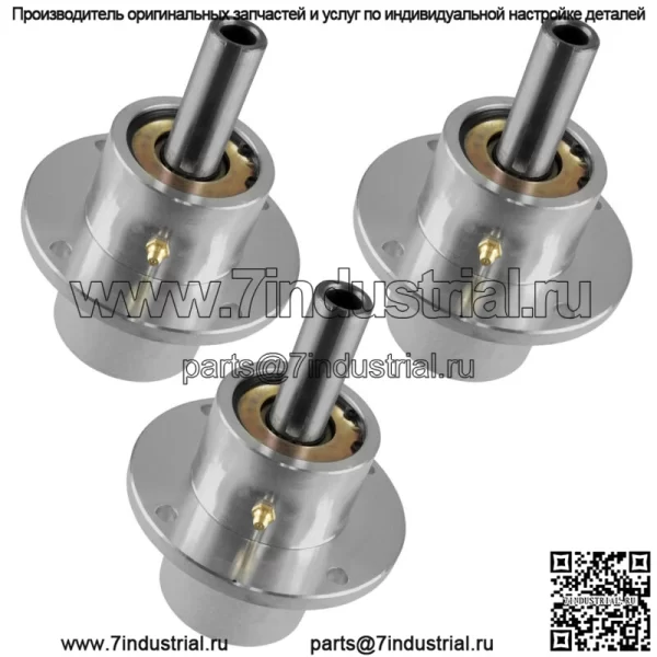 3 шпинделя в сборе для дек Wright MFG Gen 1 61 дюйма 71460007, серийный номер 10001-49704