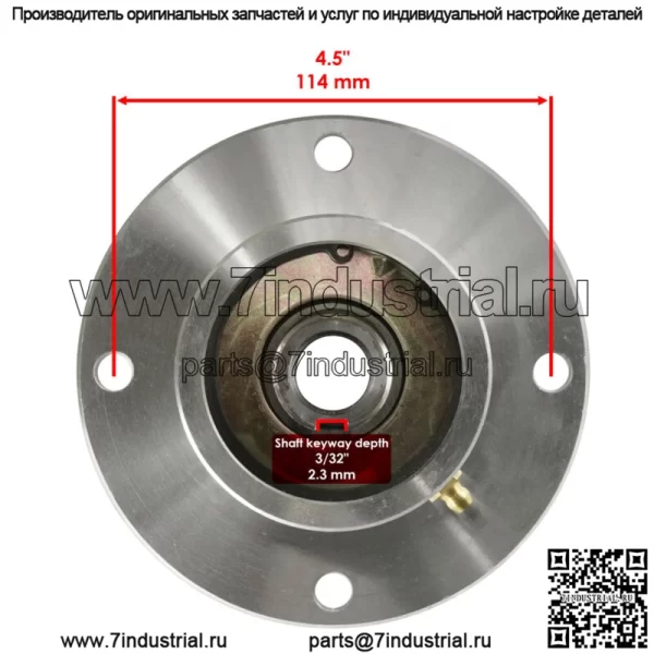 3 шпинделя в сборе для дек Wright MFG Gen 1 61 дюйма 71460007, серийный номер 10001-49704 - Image 3