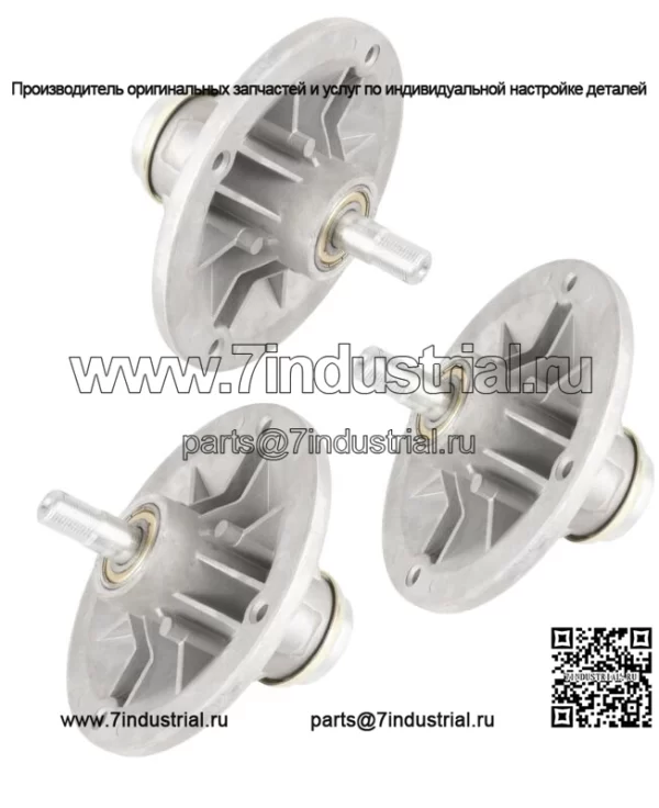 3 шпинделя в сборе подходят для Toro TimeCutter Z380 Z420 88-4510 80-4341, длинный вал - Image 3