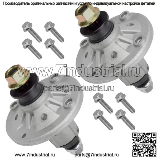 2 узла шпинделя для John Deere LA145 LA150 LA155 LA165 285-851 82-359