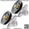 2 комплекта шпинделя в сборе со шкивом для MTD Cub Cadet 91804129 618-04129 918-04129 B - Image 3