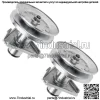 2 шпинделя в сборе подходят для John Deere AM126225 AM121324 GY0038 285111