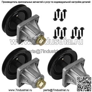 3-х шпиндельная сборка, 46-дюймовая дека для MTD Cub Cadet 91804123 61804123 285844