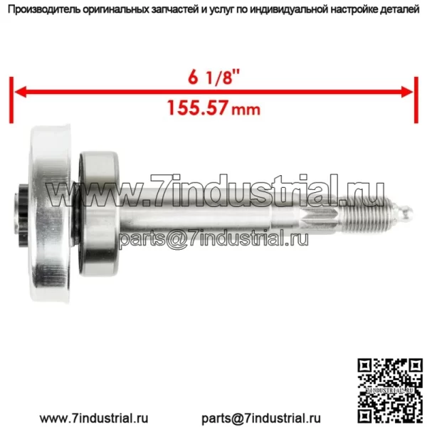 2 вала шпинделя с подшипниками для Husqvarna YTH1848 YTH2048 YTH2448 532174360 - Image 2