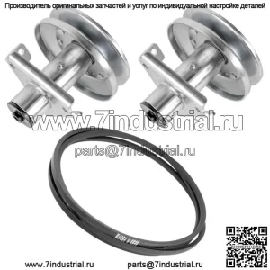 Шпиндель в сборе подходит для газонного трактора John Deere Sabo 107-17HS AM126225 AM121324