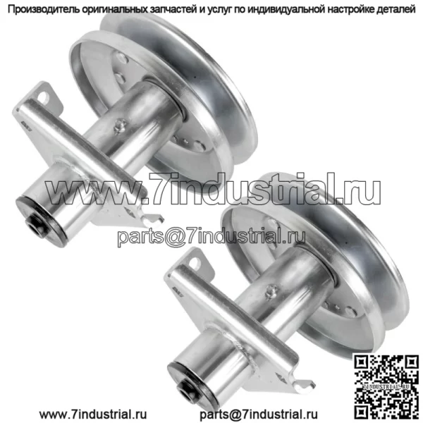 Шпиндель в сборе подходит для газонного трактора John Deere Sabo 107-17HS AM126225 AM121324 - Image 2