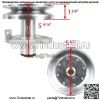 Шпиндель в сборе подходит для газонного трактора John Deere Sabo 107-17HS AM126225 AM121324 - Image 4