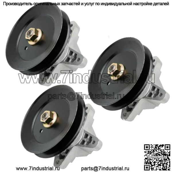3-х шпиндельный узел с болтом для MTD Cub Cadet 618-04474 618-04474A 618-04474B - Image 2