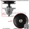 Шпиндель с кольцом для MTD LTX1040 LTX1042 LTX1045 91804822 91804950 91804889 - Image 2