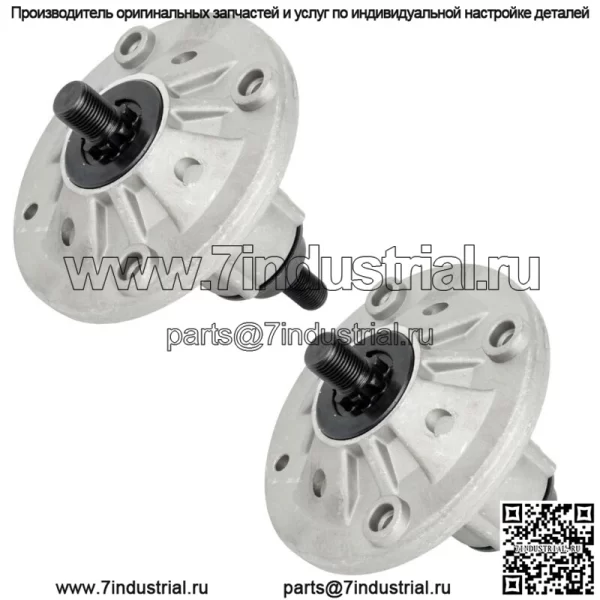 2 шпинделя в сборе с болтом для John Deere Gy21099 - Image 2