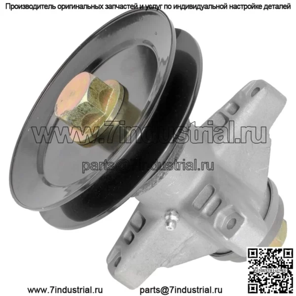 Узел шпинделя со шкивом для MTD Cub Cadet 91804129 618-04129 918-04129 B - Image 3