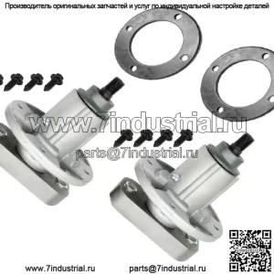 2 шпинделя в сборе с кольцом для John Deere 14.542Gs 1642Hs 17.542Hs 1742Hs 285-093