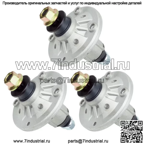 3 шпинделя в сборе с кольцом для John Deere Gy20454 Gy20867 Gy20962 Gy21098 285-851 - Image 4
