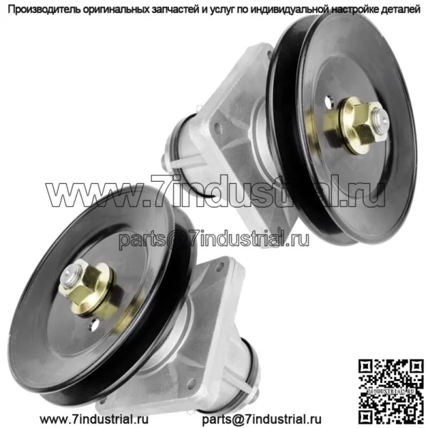 2 шпинделя в сборе с болтом для Cub Cadet 618-0660B 918-0660B 918-0625 618-0625 - Image 2