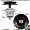 2 шпинделя в сборе с болтом для Cub Cadet 618-0660B 918-0660B 918-0625 618-0625 - Image 3