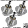3 шпинделя в сборе для дек Wright MFG Gen 1 48 дюймов 71460007, серийный номер 10001-36995