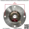 3 шпинделя в сборе для дек Wright MFG Gen 1 48 дюймов 71460007, серийный номер 10001-36995 - Image 3