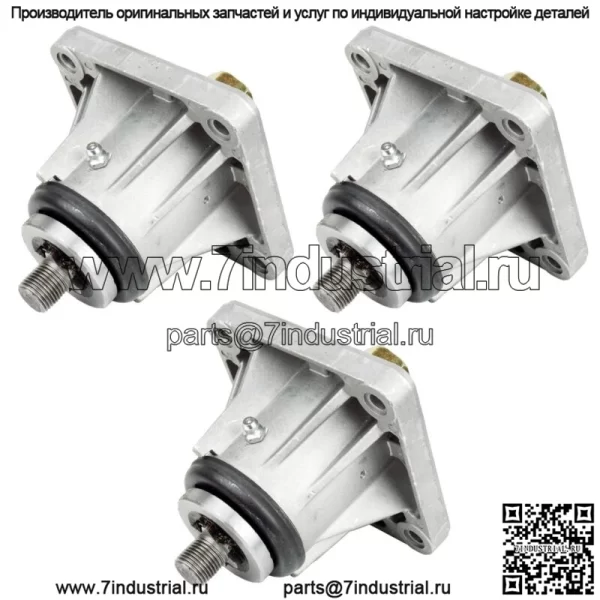 3 шпинделя в сборе, 46 дюймов для MTD Cub Cadet Toro Oregon 1120311 285861 82-515 285-113