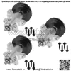 3 комплекта шпинделя в сборе со шкивом для MTD Cub Cadet 618-0671D 618-0671B 618-0671A