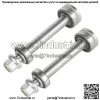 2 гайки подшипника вала шпинделя для Husqvarna LTH120 LTH125 LTH130 LTH145 532137646