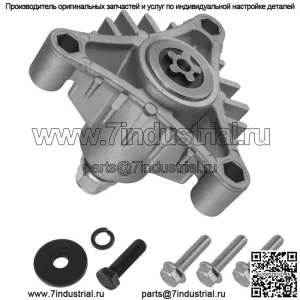Шпиндель в сборе для Husqvarna YTH 180 954140010D 1997-2012 46-дюймовая оправка деки