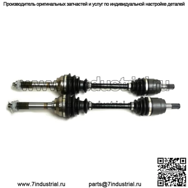 Пара переднего моста CV для Kawasaki Mule 610 и Mule SX 4x4 2005-2021, 59266-0039 (Для: более одного автомобиля)