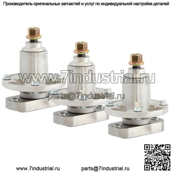 Сборка шпинделя 3PK для палубы John Deere 48 дюймов L100 L120 L130 Scotts L2048 L2548