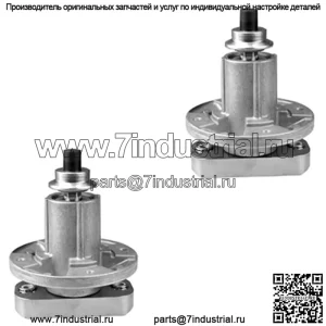 Узел шпинделя 2PK подходит для John Deere 42 дюйма 48 дюймов L100 L107 L108 L110 L120 L130