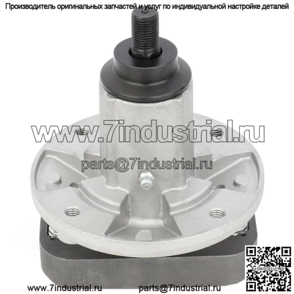 Комплект из 2 шпинделей в сборе с гайкой шкива для John Deere L118 L120 L130ping - Image 2