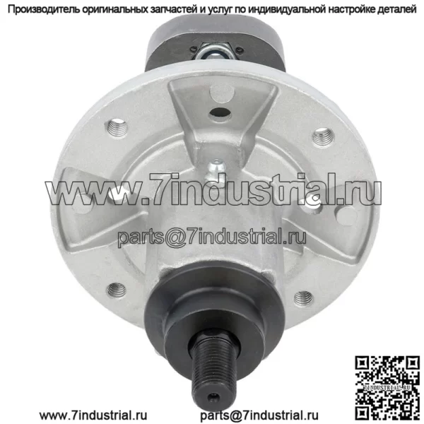 Комплект из 2 шпинделей в сборе с гайкой шкива для John Deere L118 L120 L130ping - Image 5