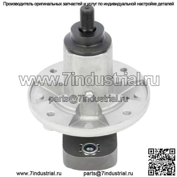 Совершенно новый узел шпинделя подходит для John Deere L111 L118 L120 L130 с гайкой шкива - Image 3