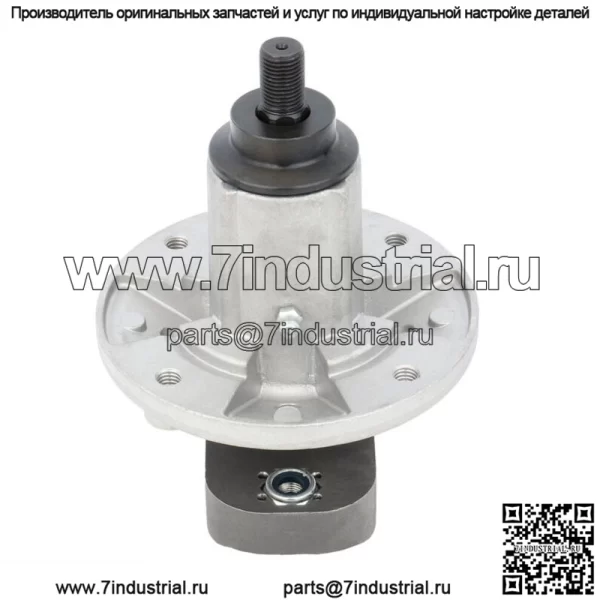 Сборка шпинделя подходит для John Deere L111 L118 L120 L130 с гайкой шкива, новая