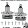 (2) узла шпинделя для косилок John Deere L110 L120 L130 с 42-дюймовой декой GY20785