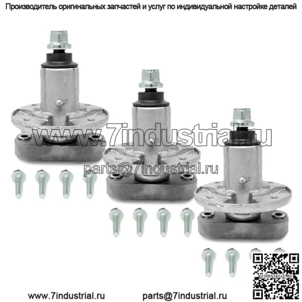 Сборка шпинделя 3PK для John Deere 42 дюйма 48 дюймов L100 L107 L108 L110 L120 L130