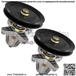 Набор шпинделей деки косилки для Cub Cadet FAB RZT-L46 RZT-S46 RZTS46 KH ZT1-46, 2 шт.