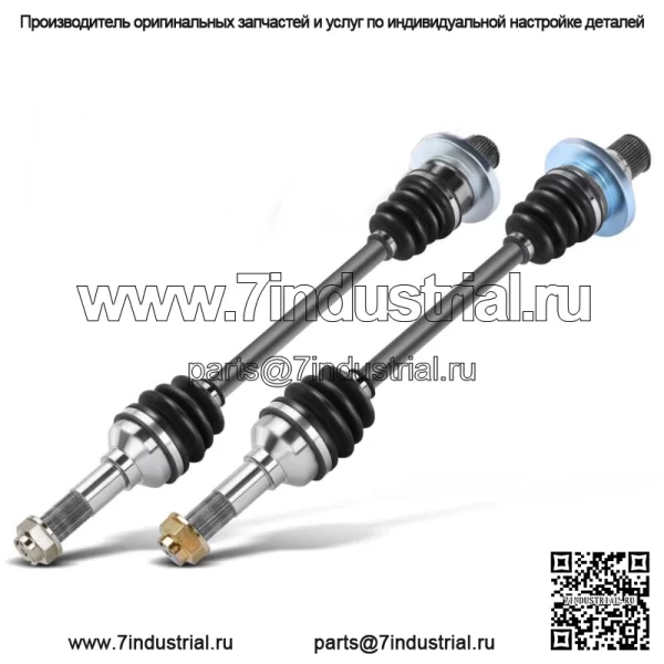 2x новых 4x4 задний левый и правый вал CV для Yamaha Rhino 450 660 2004-2009