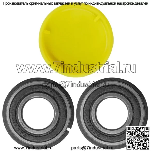 Передний и задний шарикоподшипник с крышкой для газонного трактора John Deere 318 325 335 345 - Image 5