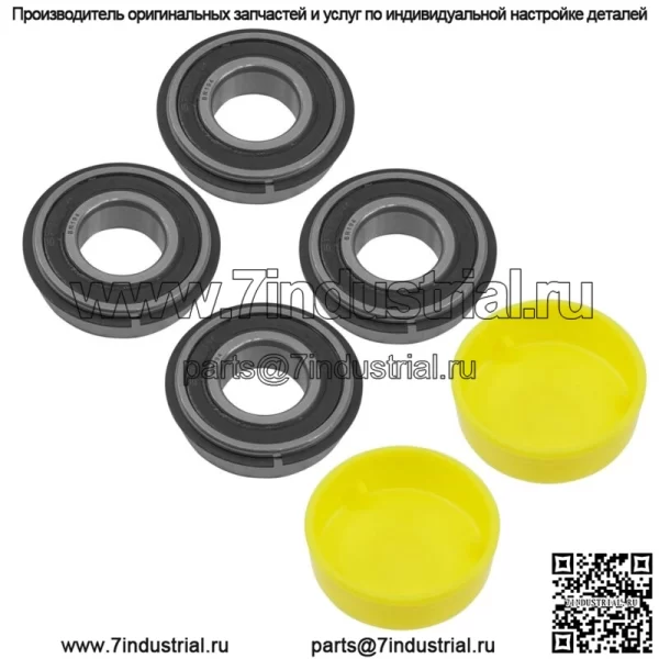 Шариковый подшипник колеса с крышкой для фронтальной косилки John Deere F710 F725 F735 F910 F911 F912 - Image 5